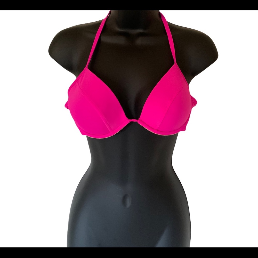 Hot Pink Bikini Top